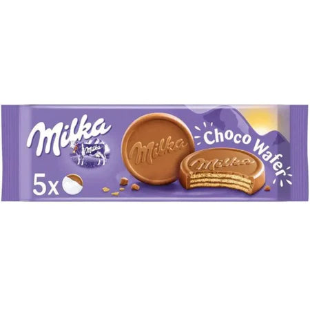 MILKA CHOCO WAFER 150G – Snacksbolaget