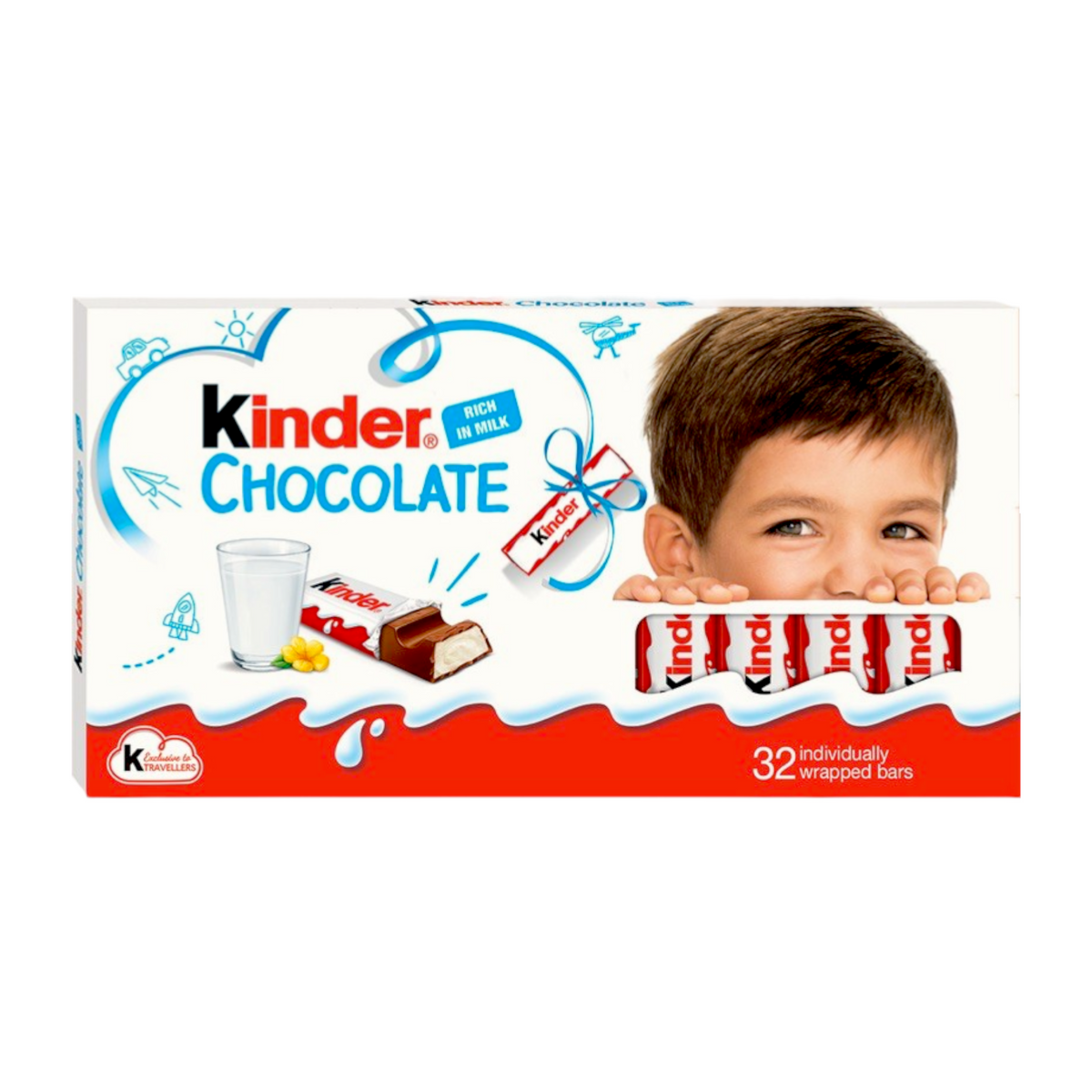 KINDER CHOKOLAD 100G – Snacksbolaget