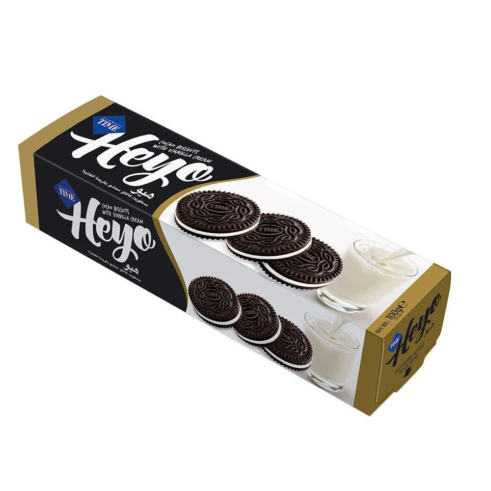 Heyo Biscuits Vanilla cream – Snacksbolaget